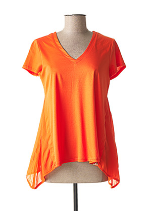 T-shirt orange MADO ET LES AUTRES pour femme