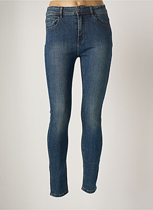 Jeans coupe slim bleu DEELUXE pour femme