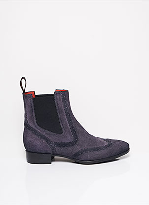 Bottines/Boots violet SANTONI pour femme