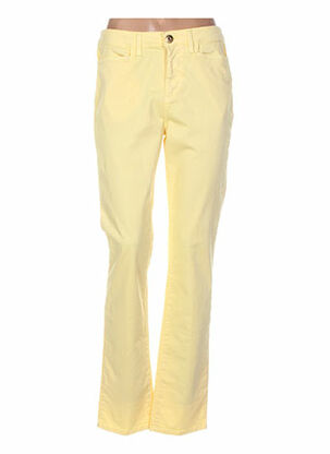 Pantalon jaune PAUPORTÉ pour femme