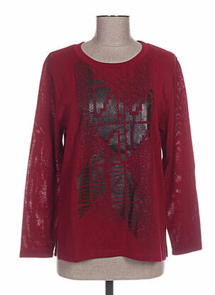 Pull rouge WEINBERG pour femme