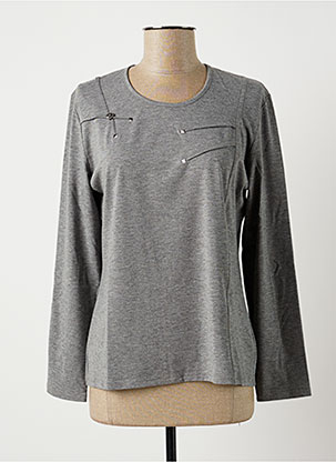T-shirt gris GUY DUBOUIS pour femme