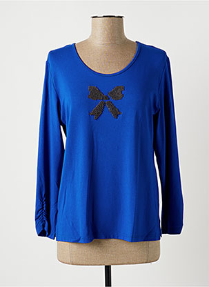 T-shirt bleu MERI & ESCA pour femme