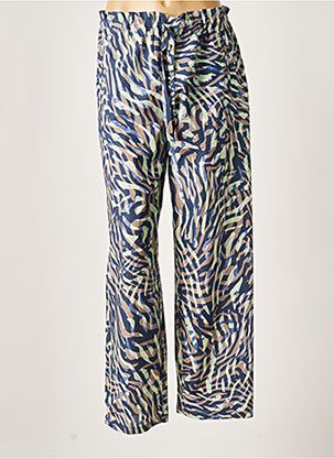 Pantalon droit bleu MAX-VOLMARY pour femme