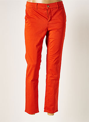 Pantalon 7/8 orange HOPPY pour femme