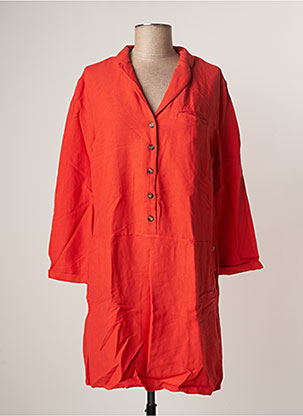 Robe courte orange HARRIS WILSON pour femme