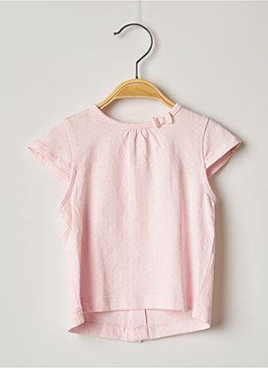 T-shirt rose NATALYS pour fille