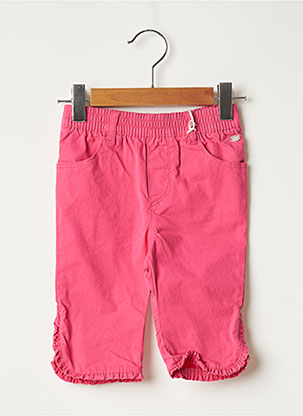 Pantalon droit rose IKKS pour fille