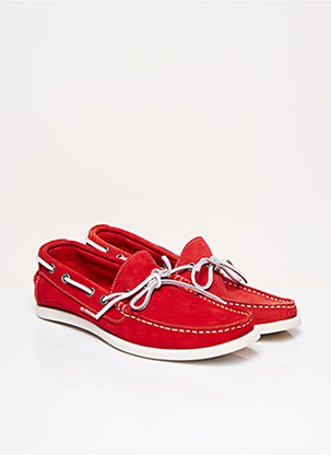 Chaussures bâteau rouge U.S. POLO ASSN pour femme