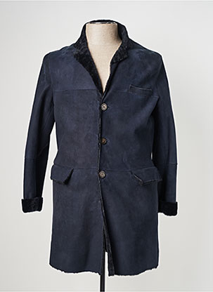 Manteau long bleu EMPORIO ARMANI pour femme