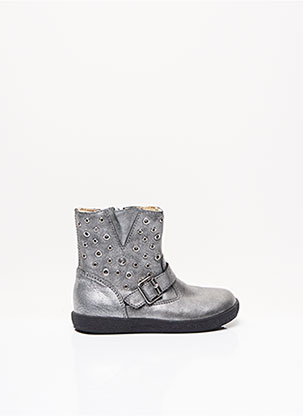 Bottines/Boots gris FALCOTTO pour fille