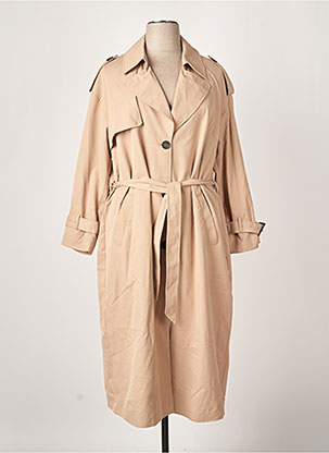 Trench beige ONLY CARMAKOMA pour femme