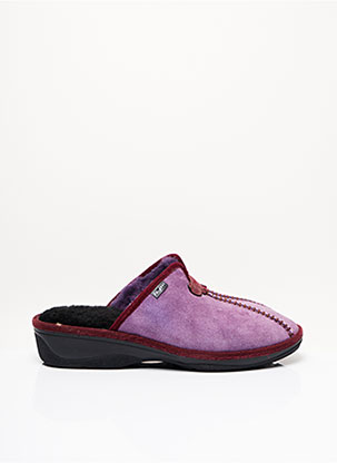 Chaussons/Pantoufles violet FARGEOT pour femme