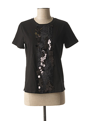 T-shirt noir JAVIER SIMORRA pour femme