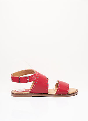 Sandales/Nu pieds rouge KICKERS pour femme