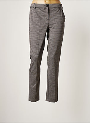 Pantalon chino gris MARELLA pour femme