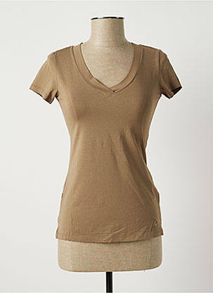 T-shirt marron BENETTON pour femme