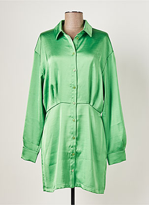Robe courte vert SAMSOE & SAMSOE pour femme