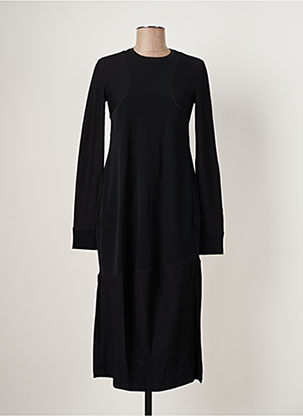 Robe mi-longue noir HIGH pour femme