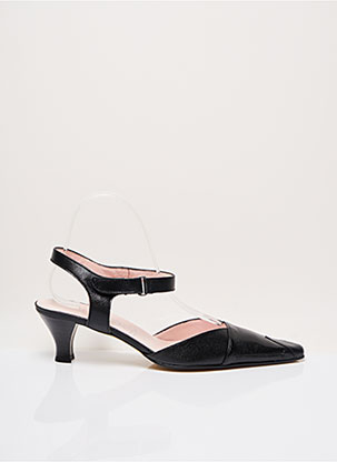 Sandales/Nu pieds noir ELANTINE pour femme