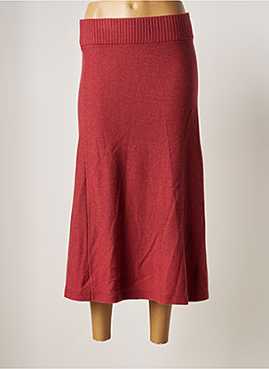 Jupe longue rouge ESPRIT pour femme