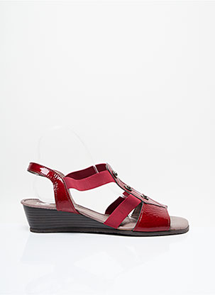 Sandales/Nu pieds rouge JMG HOUCKE pour femme