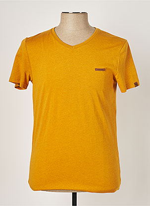T-shirt jaune RAGWEAR pour homme