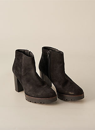 Bottines/Boots noir SANS MARQUE pour femme