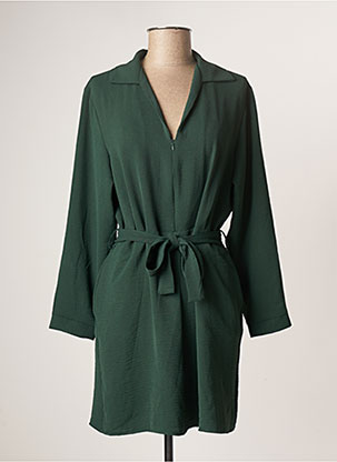 Robe courte vert EMA BLUE'S pour femme