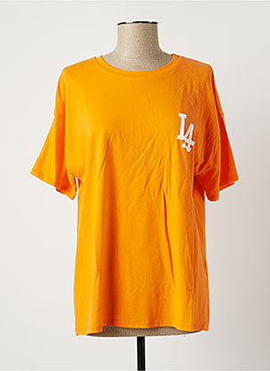 T-shirt orange MINETTE pour femme