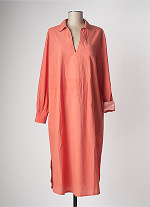 Robe longue orange MKT STUDIO pour femme