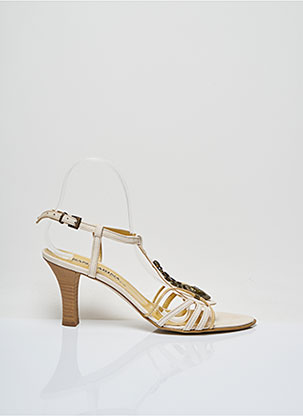 Sandales/Nu pieds beige SAN MARINA pour femme