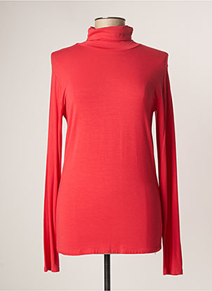 T-shirt rouge PAUL BRIAL pour femme
