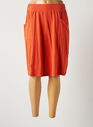 Jupe mi-longue orange RAGWEAR pour femme