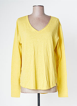 Pull jaune SOLILY pour femme