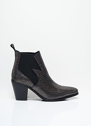 Bottines/Boots gris REGARD pour femme