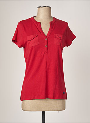 T-shirt rouge SABLE ET MER pour femme