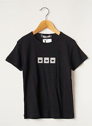 T-shirt noir LE PHARE DE LA BALEINE pour fille