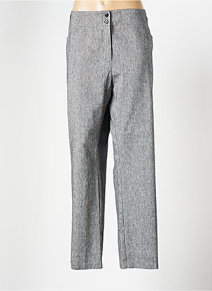 Pantalon droit gris TELMAIL pour femme