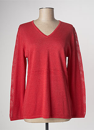 Pull rouge MARBLE pour femme