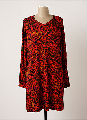 Robe mi-longue rouge AGATHE & LOUISE pour femme