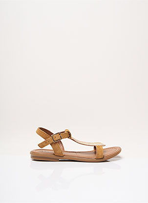 Sandales/Nu pieds marron REQINS pour fille