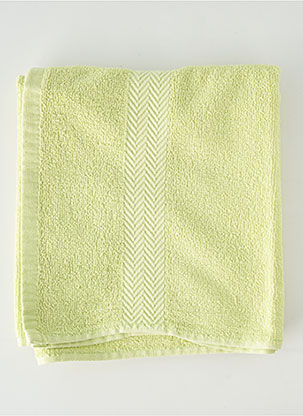 Serviette / gant vert TOWEL BY TEE pour femme