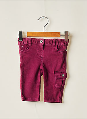 Pantalon droit violet S.OLIVER pour fille