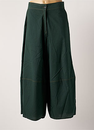 Pantalon large vert KALI YOG pour femme