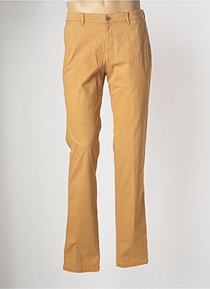 Pantalon chino orange M.E.N.S pour homme