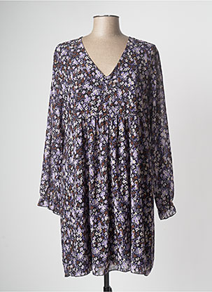 Robe courte violet HAILYS pour femme