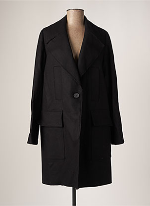 Manteau long noir MARGAUX LONNBERG pour femme