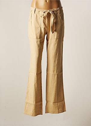 Pantalon large beige FACONNABLE pour femme