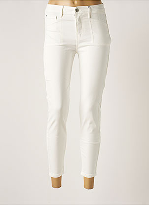 Jeans skinny blanc DEELUXE pour femme